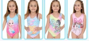 jednodelni skafanderi za decu: Mala sirena, Barbie, Frozen jednodelni kupaci NOVO! 1690 din Odmah — 1