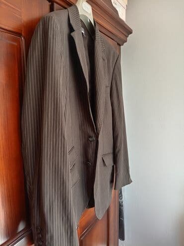 Pantalone: Sako, M, H&M, bоја - Braon, Pamuk — 25