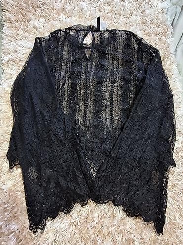 H&M, M, Cvetni, bоја - Crna