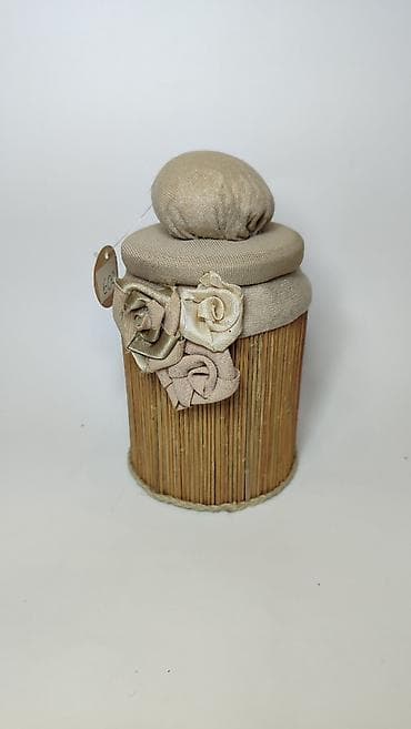 Prehrambeni proizvodi: Ručno rađena ukrasna kutija/posuda sa poklopcem - Materijali — 4