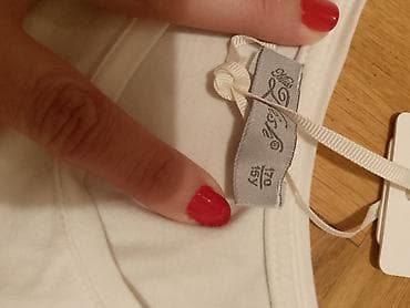 majice sa 34 rukavima: Komplet za devojčice – bela majica i lagana jaknica mešano. cena je po — 5