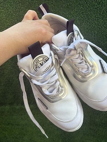 amq patike: Versace Jeans Couture muške patike – bele chunky/sneakers siluete - — 7