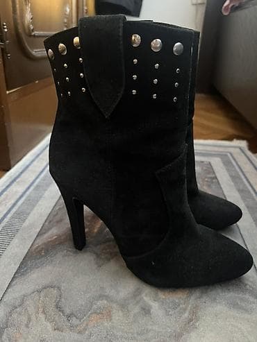 paradiso obuca beograd: Crne ženske čizme nove nenošene GAUDI - ankle boots - Materijal — 2
