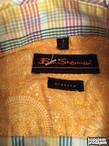 Kape i aksesoari: Original Ben Sherman kosulja M 98% cotton 2% elastin Ramena 46-47cm — 3