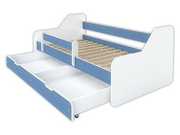 Krevet sa Fiokom i Dušekom 160x80 cm Dione – svetlo plavi - Tip na lalafo.rs Krevet sa Fiokom i Dušekom 160x80 cm Dione – svetlo plavi - Tip