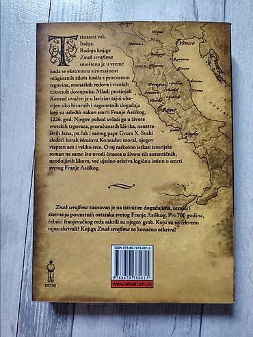 trotinet bubamara 3 u 1: DZON SAK Znak Serafima Dzon Sak - Znak Serafima, knjiga je u odlicnom — 2