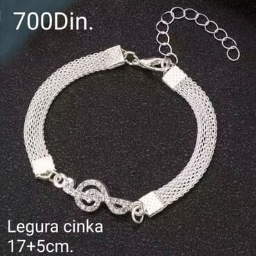 new yorker push up: Chain bracelet, Material: Cubic zirconia — 5
