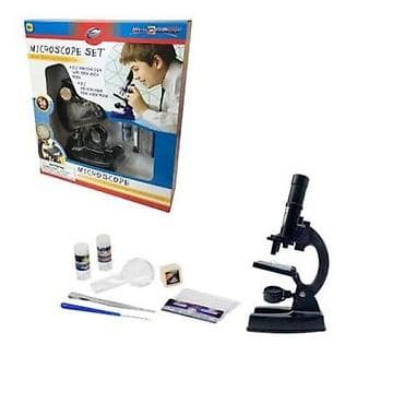 Kreativne i edukativne igračke: MIKROSKOP SET 36PCS 100/450/900X – Crni (Šifra: 95/21362-50) — 1