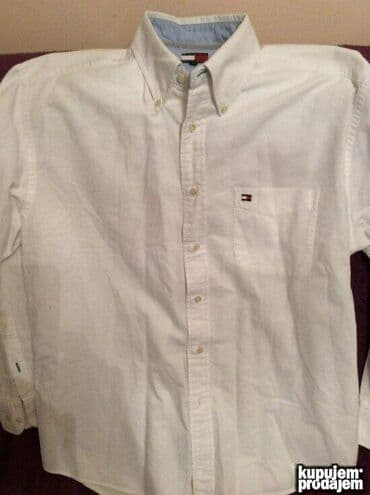 Original Tommy Hilfiger kosulja L Bez tragova nosenja Bela 100% na lalafo.rs Original Tommy Hilfiger kosulja L Bez tragova nosenja Bela 100%