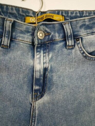 svecane pantalone i tunike: Nove farmerice 7/8. Idealne za proleće i leto. Materijal 97% cotton — 1