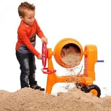 tek flis nike za decu: Dečija igračka – betonjerka na ručni pogon - Velika plastična — 7
