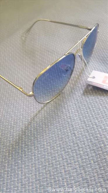 revision naocare: Ray Ban Aviator, Plave, Unisex, Nove. Plavo Staklo i Srebrn Ram — 2