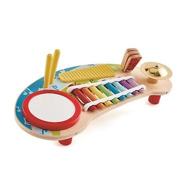 Hape drveni muzički set Šifra proizvoda: 00 Muzika i ritam u jednoj