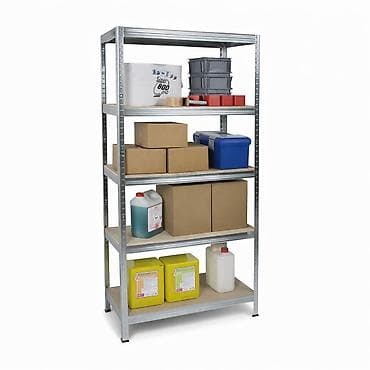 Chairs: Metalna skladišna polica – EuroStock - Konstrukcija od pocinkovanog — 2