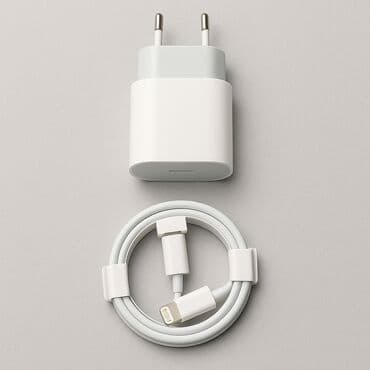 tableti za decu: IPhone Punjac 7/8/X/11/12/13/14 USB C - USB Lightning (Slika 1) 20W — 1