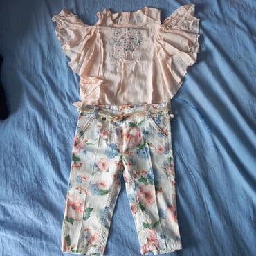 barbie garderoba za devojcice: Komplet: Majica, Pantalone, 98-104 — 1