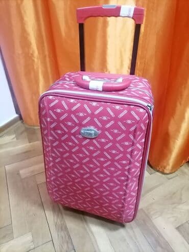 teget torbe: Medium suitcase, color - Pink — 1