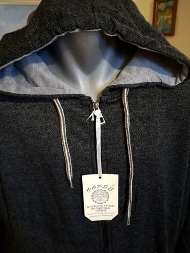 velicine pantalona: Novi muski duks sa kapuljacom Vopse u velikom broju Teget 5XL 6XL — 2