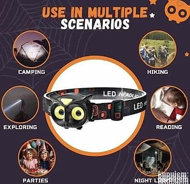 pariska noc simpo: LED čeona lampa u obliku sove - Atraktivna i praktična LED lampa — 2