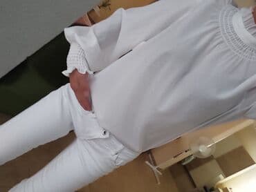 zara haljina s: Zara, S (EU 36), Jednobojni, bоја - Bela — 4