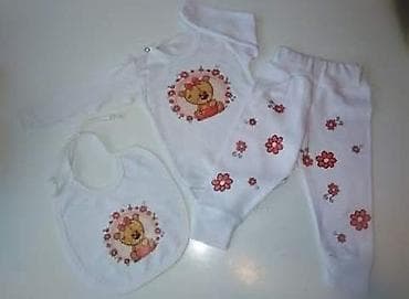 Ostale dečije stvari: 3 dekni kompletic Vel 56-62 dvobroj do 3 meseci 68 do 5 meseci 74 do 9 — 5