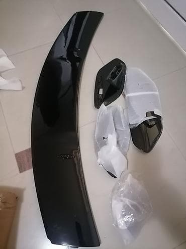 ugradnja servo volana cena: Komplet spoljašnjih delova za automobil – crni visokog sjaja - Zadnji — 1