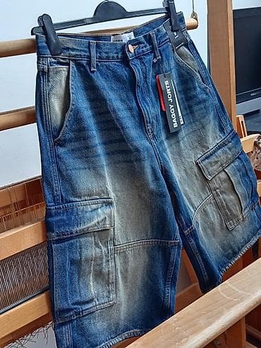 bermude jordan: Nove, muške bermude, (baggy jorts) New Yorker, vel. M, 100%pamuk — 6