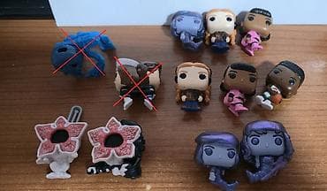 friends figurice mek: Figurice Stranger things iz kinder joy. Moguce je pojedinacno kupiti — 1