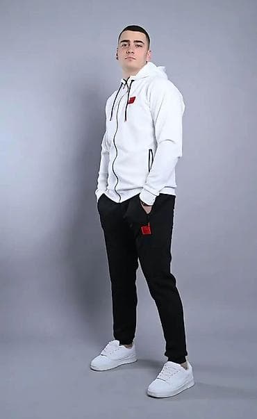 versace odelo: Komplet, Boss, bоја - Crna, Pamuk — 1