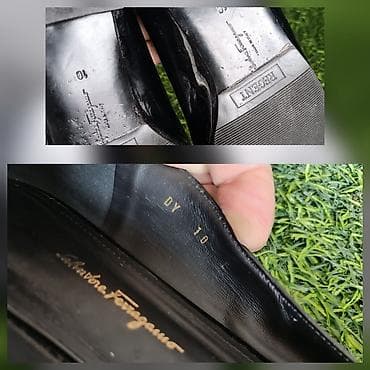 ecco obuća – слике: SALVATORE FERRAGAMO Original Mokasine - Lakovana Koža Opis: Na prodaju — 6