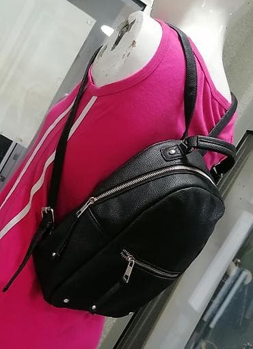 predire kozmetika cene: Crni ženski ranac – kompaktan i praktičan svakodnevni model. - — 4