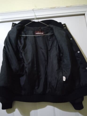 Men's Footwear: Crna bomber jakna Jordache - Klasičan bomber kroj sa malo širim — 8