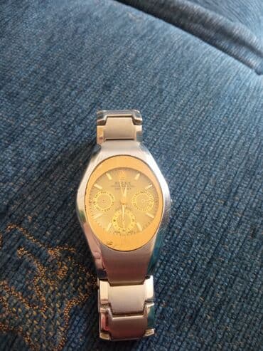 minđuše zlatne: Rolex, Unisex — 1