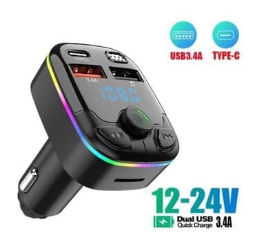bežične slušalice u boji cena: MP3 player Bt 5.0 brzi punjač 3.1A hands-free ambijen svetlo — 1