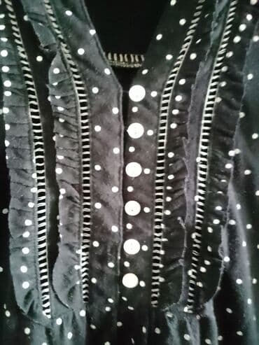 Women's Clothing: 3XL, Dots, color - Black — 4