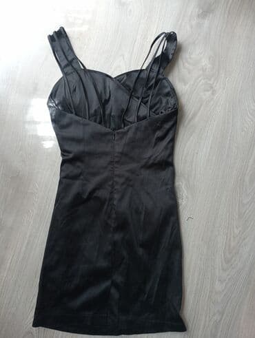 S, color - Black, Cocktail, With the straps — 4