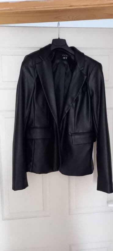 new yorker sortsevi: S, Leather, Single-colored — 1