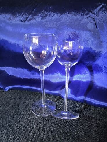 plastične čaše 0 2 cena: Case za vino Val Saint Lambert kristalno staklo 70te. Case — 4