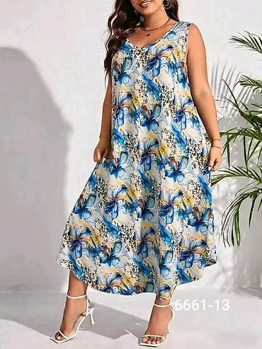 haljina vero modo: Letnja maxi haljina bez rukava – Emi Moda, Made in Italy - Kroj — 9