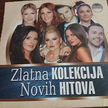 CD kompilacija: Zlatna kolekcija novih hitova – Grand Production