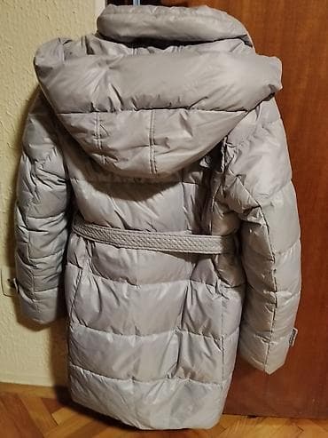 a1 galaxy watch 6: Ženska zimska jakna/kaput ZIAI – siva - Dužina do kolena, pufnast — 3