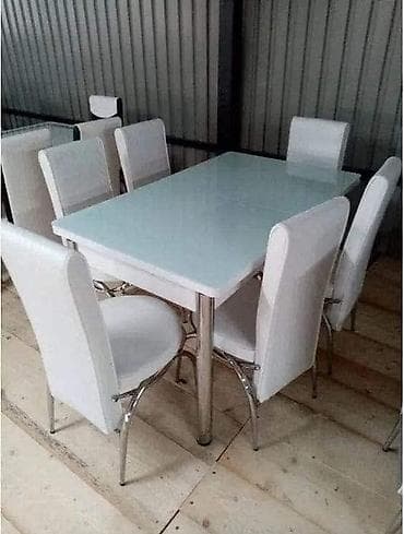 simpo sto i stolice: Dimenzije stola 130cm x 80cm sklopljen 170cm x 80cm razvučen. 300 — 6