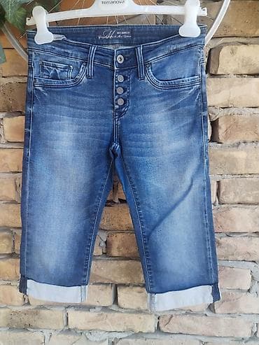 sorc m: Bermude za dečake – džins - Veličina: 152 - Struk: poluobim 35 cm — 1