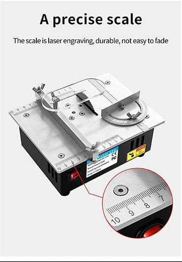 Ručni alati: Nova mala stona testera snaga 96W. Ima laserski izgravirane podeoke za — 7