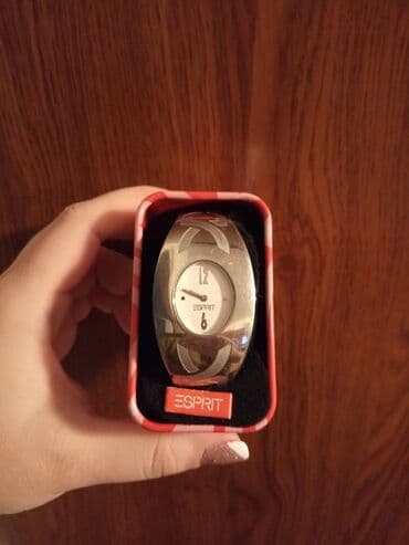 srebrna ogrlica sa krsticem: Classic watch, Esprit, Female — 1