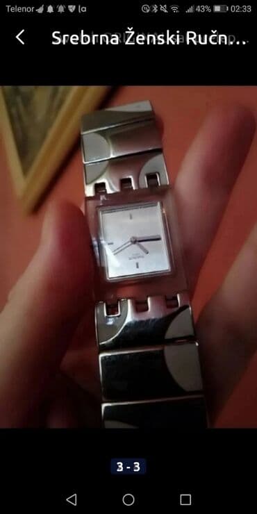 Watches: SWOTCH ORIGINAL SAT
Savršeno stoji
 Nošen ali očuvan 
 35e — 2