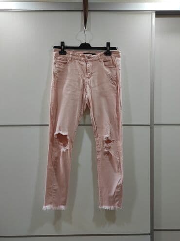 c a spavacice za trudnice: Svetlo roze pantalone Clockhouse super skinny. Veličina 40, poluobim — 1