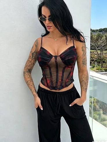 Korseti: ✅Ženski korzet top na tanke bretele – više boja
✅1900 din — 4