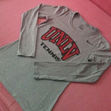 majice sa uv zaštitom: Koledž Nike DRI-FIT, dugi rukav Potpuno nova Nike DRI-FIT majica sa — 3