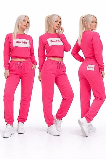 Komplet trenerka – Barbie, jarko ružičasta - Dvodijelni set